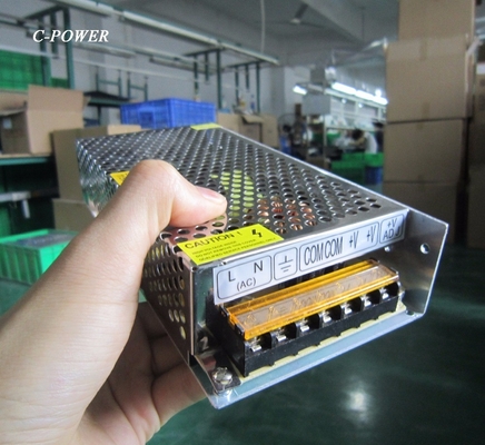 Proteção contra curto-circuito 120W AC DC Fornecimento de energia de comutação para 220V 24V 5A ou 12V 10A