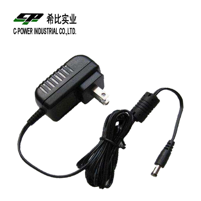 Fornecedor de energia 12V 1A AC DC Adaptador de energia 1000mA PSU 12W para US EU Plug