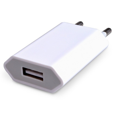 Carregador de parede USB Plug DC Tipo de saída Preto Branco 5V 1A Para iPhones Samsung Android LG