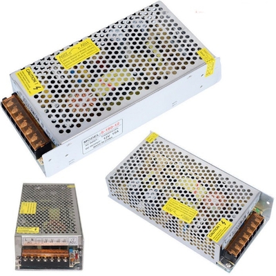 Fonte de alimentação de saída única 12V 15A 180W DC para fontes de alimentação de comutação a 50/60Hz