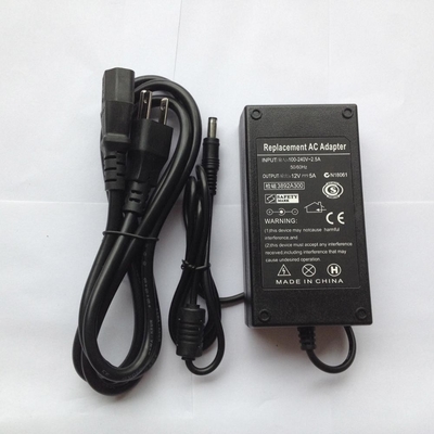 AC/DC12V 5A Conversor de alimentação para LED Strip LCD Monitor CCTV DESK Voltagem de saída