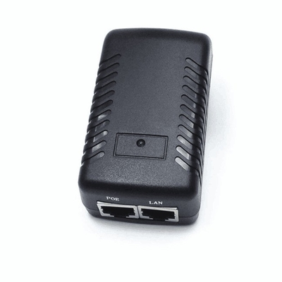 POE Injector Ethernet Adaptador 48V 500mA Plug de parede para alimentação de telefone/câmera IP