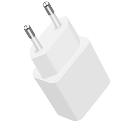 Saída de corrente contínua 5V 1A/2A EU Adaptador de viagem de energia USB Plug com saída de carregador de parede USB