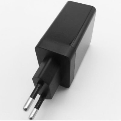 Saída de corrente contínua 5V 1A/2A EU Adaptador de viagem de energia USB Plug com saída de carregador de parede USB