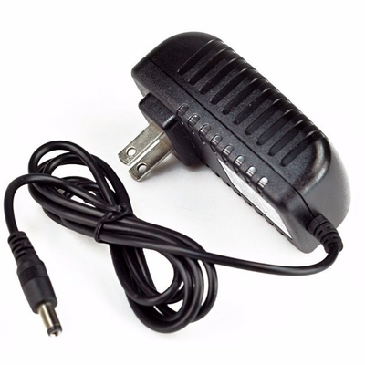 Negro Fabuloso Plug-in AC dc 24w adaptador de comutação de energia 24v 1a 12v 2a adaptador de energia
