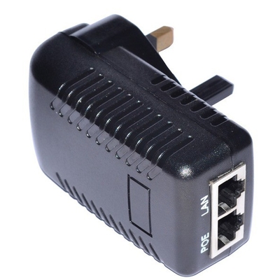 48V 0.5A 24w PoE Injetor de energia por Ethernet Adaptador para ponto de acesso sem fio AP