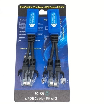 0.03kg RJ45 Port PoE Power Combiner 2-Pack 60W PoE Ultra com 2x 30W PoE Ports