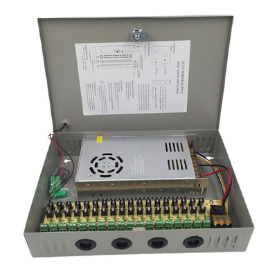 360W 18 canais Fonte de alimentação dc12v 30A 220V 110V AC Proteção contra sobrevoltagem