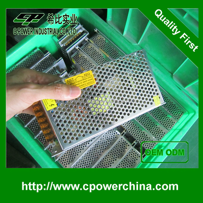 12V DC 10A 120w Fonte de alimentação de comutação para câmaras de vigilância de vídeo
