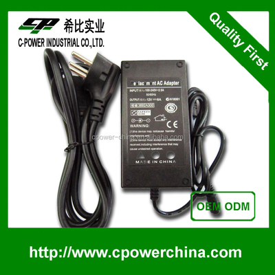Conexão de escritório C-alimentação ac dc 12v 5a 12v 6a 10a 15a Adaptador de saída múltipla