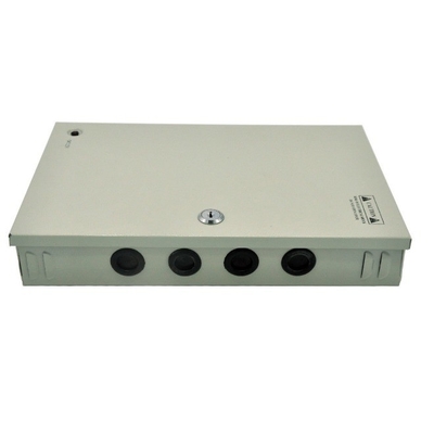 Output único 12V DC 15A 18 canais Câmera de segurança CCTV Caixa de alimentação Distribuição