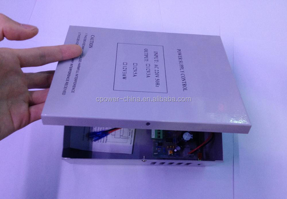 Bateria de segurança de controlo de acesso 12V 5A 5V Fornecimento de energia para desempenho ininterrupto