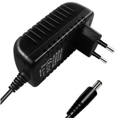 Fornecimento de energia em corrente contínua 5V 12V 24V Tipo de saída Preto 500mA 1A 2A Adaptador para dispositivos eletrônicos