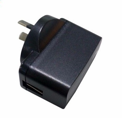 Tipo de saída DC Preto 5V 2A 5V 1A 5V 500Ma 5V 0.5A Adaptador de alimentação USB para AC não comum