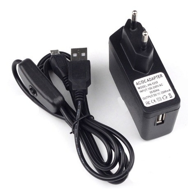 Tipo de saída DC Preto 5V 2A 5V 1A 5V 500Ma 5V 0.5A Adaptador de alimentação USB para AC não comum