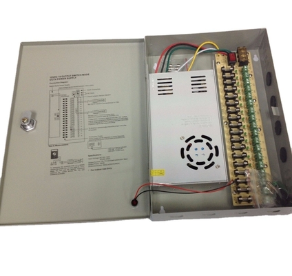 Protecções Curto-circuito sobrecarga de sobrevolt 12V 30A Caixa de alimentação para CCTV