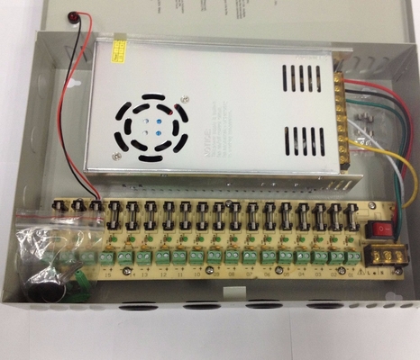 Protecções Curto-circuito sobrecarga de sobrevolt 12V 30A Caixa de alimentação para CCTV