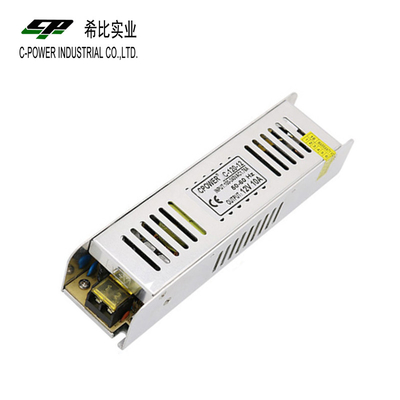 12V 10A AC/DC Fornecimento de energia de comutação para câmera de vigilância de vídeo ou iluminação LED 88% de eficiência