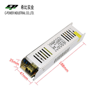 12V 10A AC/DC Fornecimento de energia de comutação para câmera de vigilância de vídeo ou iluminação LED 88% de eficiência