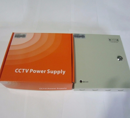 Caixa de alimentação CCTV 9CH 12V 5A DC Saída 60W Eficiência 90% Frequência de saída 50/60Hz