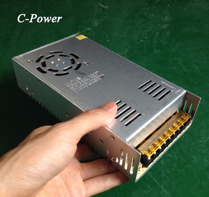12v 30A Transformador de alimentação de luz LED para lâmpadas de banda led 215*113*50 mm Prata