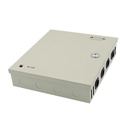 Proteja a sua propriedade com CCTV 9CH Câmera de segurança Caixa de alimentação DC 12V 15A 180w