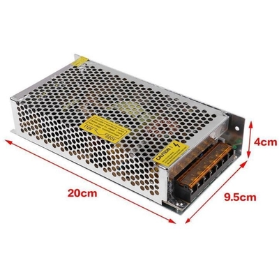 110V 10A 24vdc 120w Adaptador 12V CCTV Switching DC Power Supply e eletrônicos duráveis