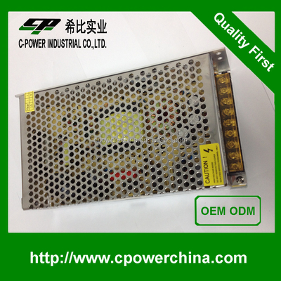 Compacto e durável 12v dc 10amp 5a Bancos industriais de alimentação com 199*98*42