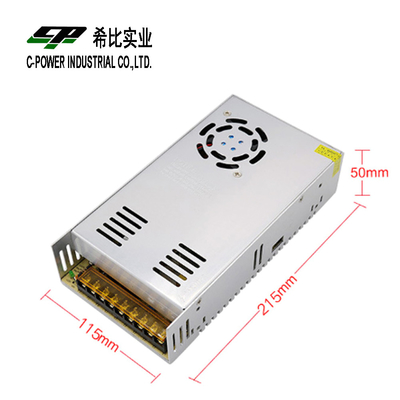 110V/220V Entrada 480W 24V 20A DC Comutador de alimentação para linhas de produção de fabricação