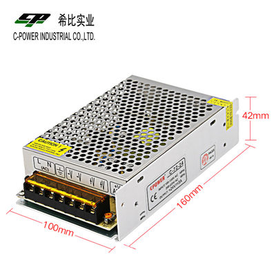 110v 220v AC a 24v 3a 72w DC Fonte de alimentação de comutação para os EUA Frequência de saída 50/60Hz