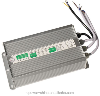 Adaptador de alimentação em corrente contínua à prova d'água 12V 24V 30W 60W 100W 200W para LED IP66 67