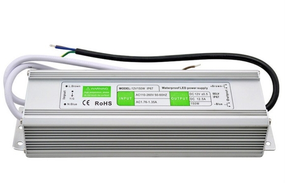 DC 12V 24V impermeável IP67 65 66 Transformador de alimentação de condutor LED 15w-150w para luz de lâmpada LED