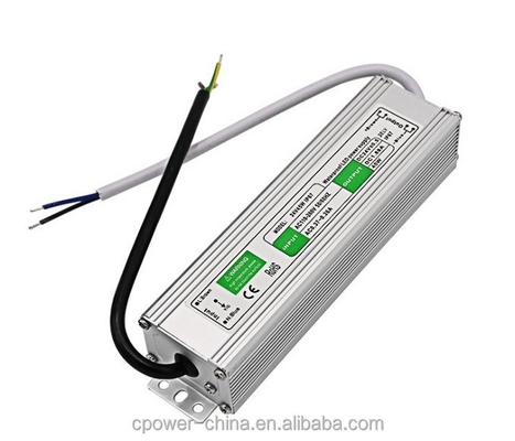 12V/24V LED Light Strip Power Supply IP67 resistente à água 45W LED Driver Tensão constante