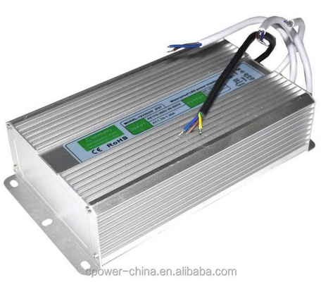 IP67 Classificado 12V 20A Fornecimento de energia CC 250W S-250-12 para tira LED Impermeável e durável