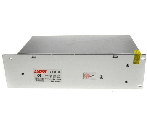 12v 50a 500w Fornecimento de energia com proteção contra sobrecarga de tensão e frequência de saída 50/60Hz