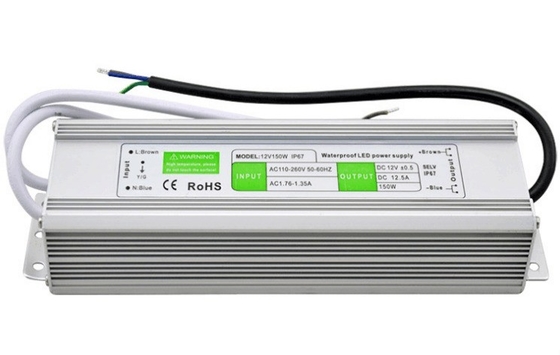 DC12V 24V 150W IP67 Voltagem Constante Suporte Elétrico de Condutor LED com Design à Ínsula