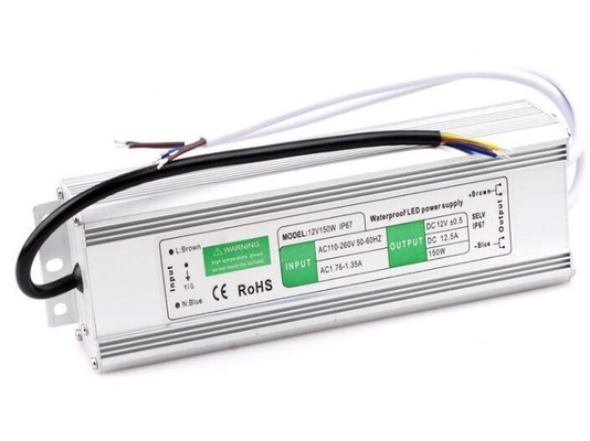 DC12V 24V 150W IP67 Voltagem Constante Suporte Elétrico de Condutor LED com Design à Ínsula