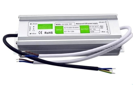 IP67 Adaptador de alimentação para transformadores externos 120W 150W para condutor LED AC/DC12V 110-260V