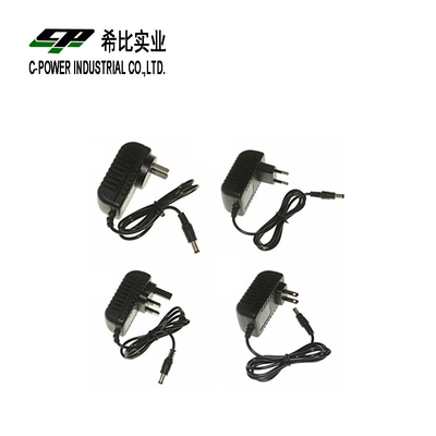 Voltagem de saída de 12V Adaptador de energia AC DC Eficiência 90% para 110V 220V Fabricação