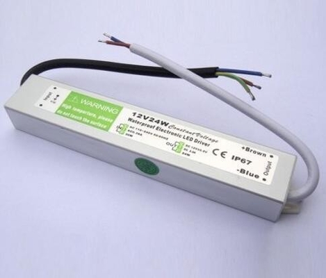 Fornecedor de alimentação à prova d'água AC110-265V para DC 12V/24V 24W Convertidor de condutor LED para sinais LED