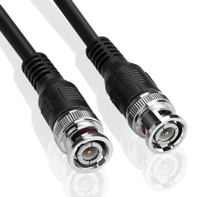 1m comprimento PVC casaco BNC CCTV vídeo cabo para CCD câmera de segurança DVR sistema de fio coaxial