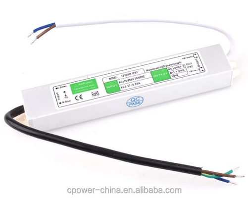 Fonte de alimentação de 12V DC para ROHs CE subaquáticos 10W 15W 20W