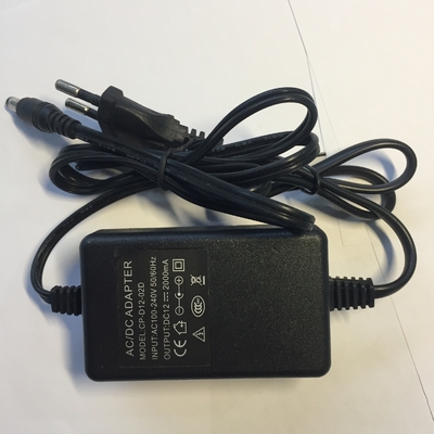 Adaptador de alimentação AC/DC de 24 W para CCTV Frequência de saída 50/60Hz Potência de saída 1-50 W