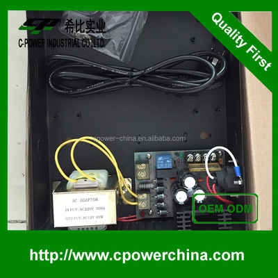 C-Power AC100V/220V 5A 60W 3A 46W 12V DC Bateria de segurança de controlo de acesso