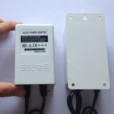 Adaptador de fonte de alimentação à prova d'água 12v Taurus para exterior 12v 2a 24w para CCTV ou LED Shenzhen