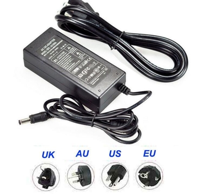 Tipo de saída DC CCTV LED DC 36V 2A 72W Adaptador de carregador de energia com EU UK US AU plug AC Cable