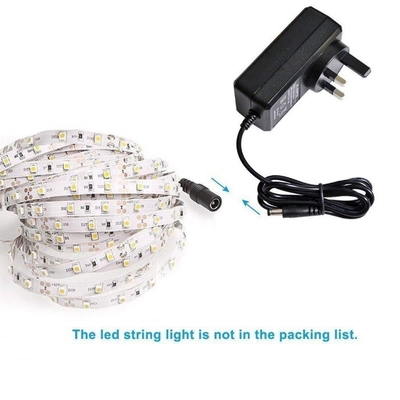 Proteção contra sobrevoltagem DC 12V 2A Adaptador de fonte de alimentação de comutação para faixa LED de CCTV