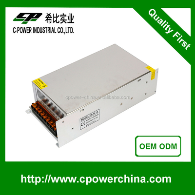 Top-10 AC DC 24V 36V 48V 600W Fornecimento de energia de alta tensão com frequência de saída 50/60Hz