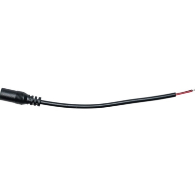 Cabo Pigtail com conector Jack masculino feminino de 2,1 mm x 5,5 mm