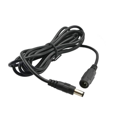 Cable de extensão de energia de 12 V DC isolado em PVC de 5,5 x 2,1 mm para câmara de vigilância de vídeo/LED/DVR/PSU Lead